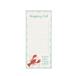 Lobster List Pad
