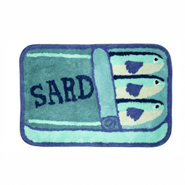 Sardine Tufted Bath Mat