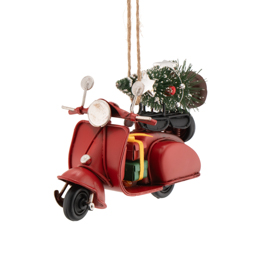 Vintage Moped Metal Decoration