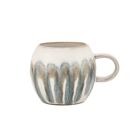 Coralie Brown & Blue Mug