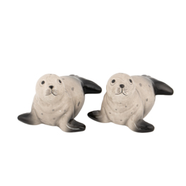 Seal Salt & Pepper Shakers