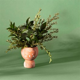 Olivia Owl Terracotta Planter