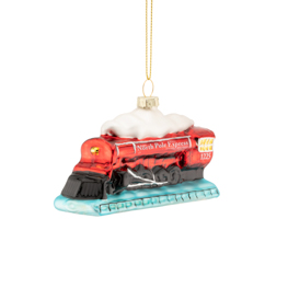 North Pole Express Shaped Bauble