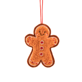Gingerbread Boucle Decoration