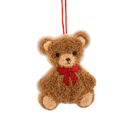 Teddy Bear Boucle Decoration