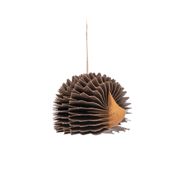 Honeycomb Hedgehog Hanging Decoration