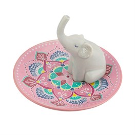 Mandala Elephant Trinket Dish