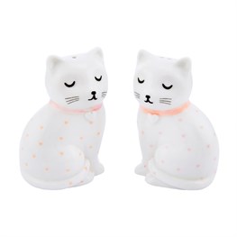Cutie Cat Salt and Pepper Shaker Set