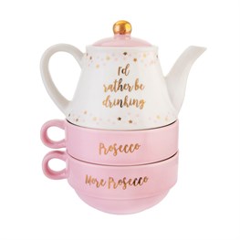 I'd Rather Be Drinking Prosecco Teapot