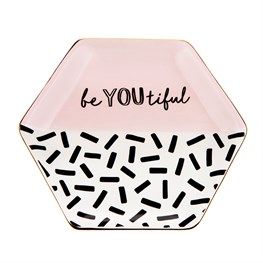 Memphis Modern Be You Beautiful Trinket Dish