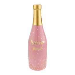 Prosecco Fund Bottle Money Box