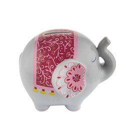 Mandala Elephant Money Box