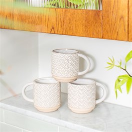 Japandi Shippo Pattern Mug