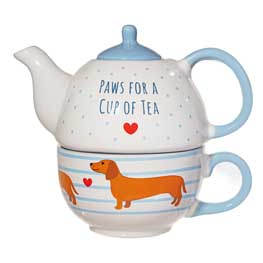 Sausage Dog Tea for One