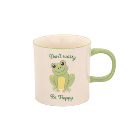Don't Worry Be Hoppy Mug