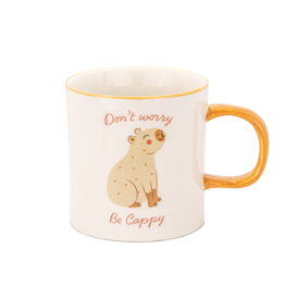 Don't Worry Be Cappy Mug