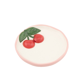 Handpainted Cherry Trinket Dish