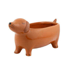 Sausage Dog Planter
