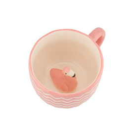 Surprise Flamingo Mug