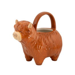 Highland Cow Watering Can