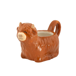 Highland Cow Milk Jug