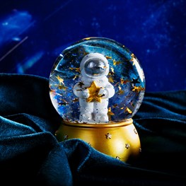 Outer Space Snow Globe