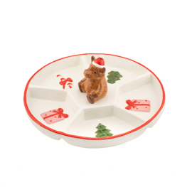 Christmas Highland Cow Party Dish