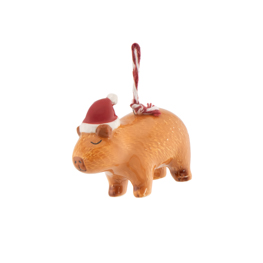 Capybara Shaped Ceramic Decoration