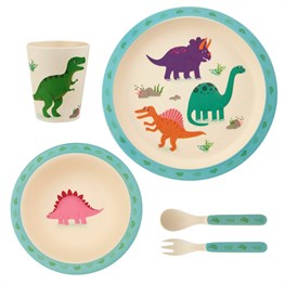 Roarsome Dinosaurs Bamboo Tableware Set