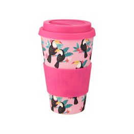 Toucan Bamboo Coffee Cup