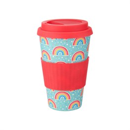 Chasing Rainbow Bamboo Coffee Cup