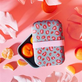 Leopard Love Bamboo Lunch Box