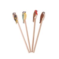 Wooden British Bird Pencils - Assorted