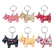Scotch Scottie Keyrings - Assorted