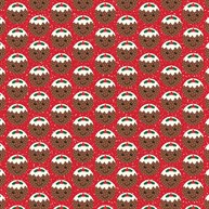 Christmas Pudding Wrapping Paper