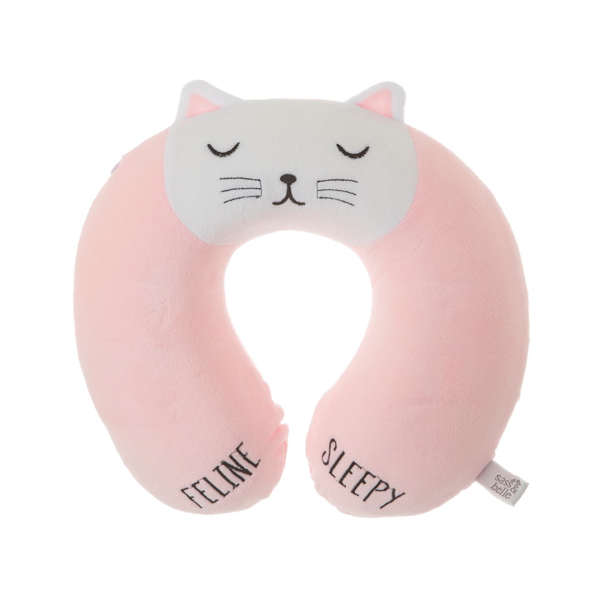 sleepy cat neck pillow