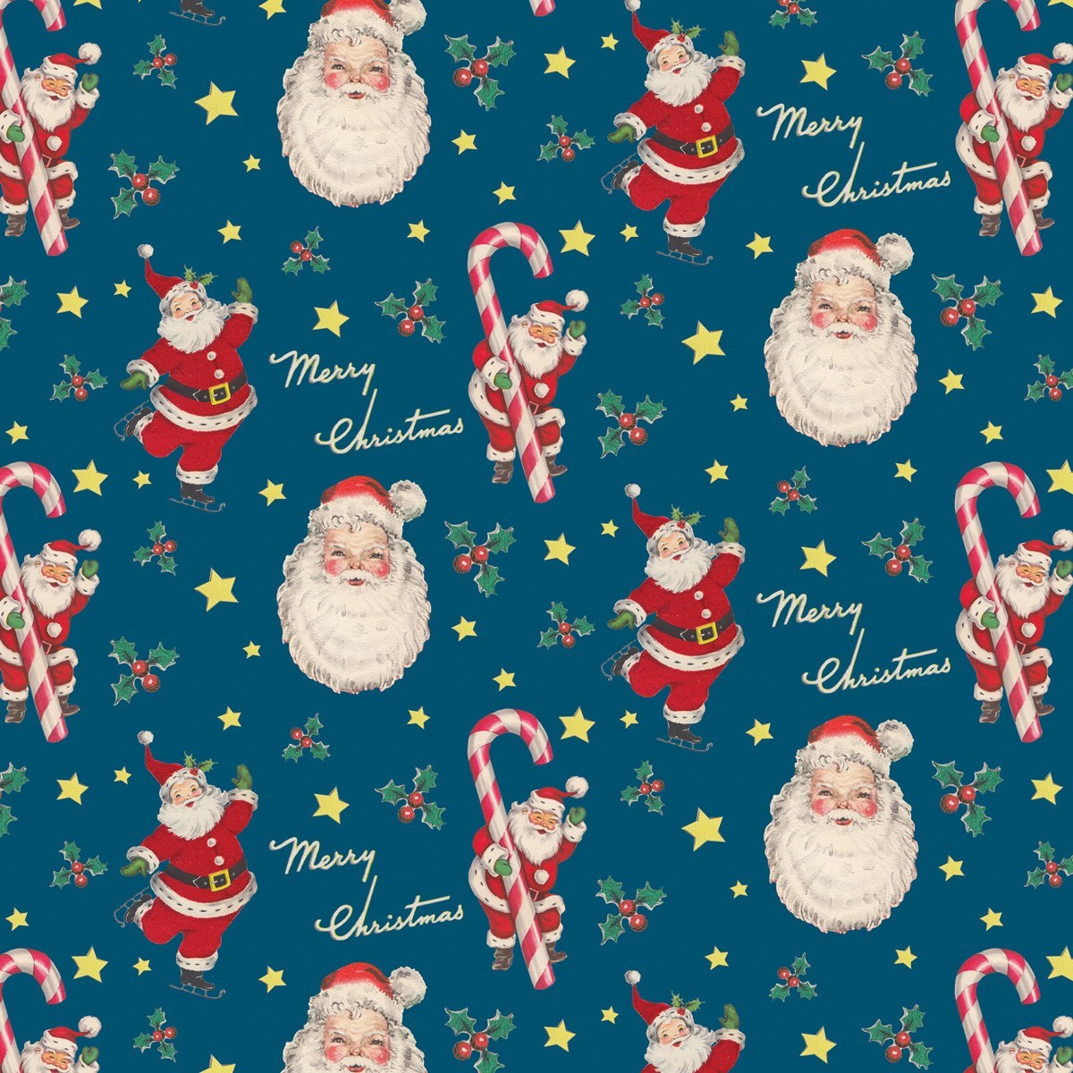 father christmas wrapping paper