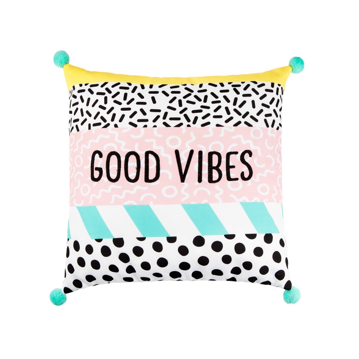 Sass /& Belle Lima Llama Cushion with Tassels