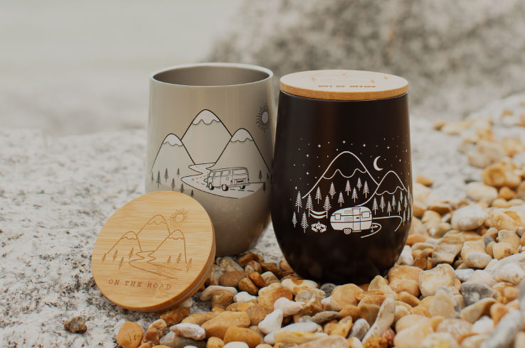 Water Bottles and Travel Mugs