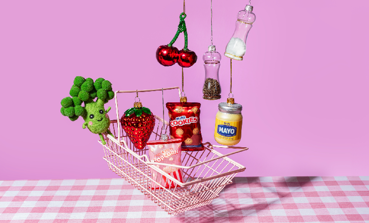 Party Drinks & Festive Food Decorations