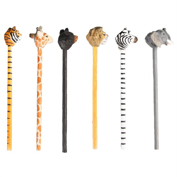 Safari Animals Pencil Assorted