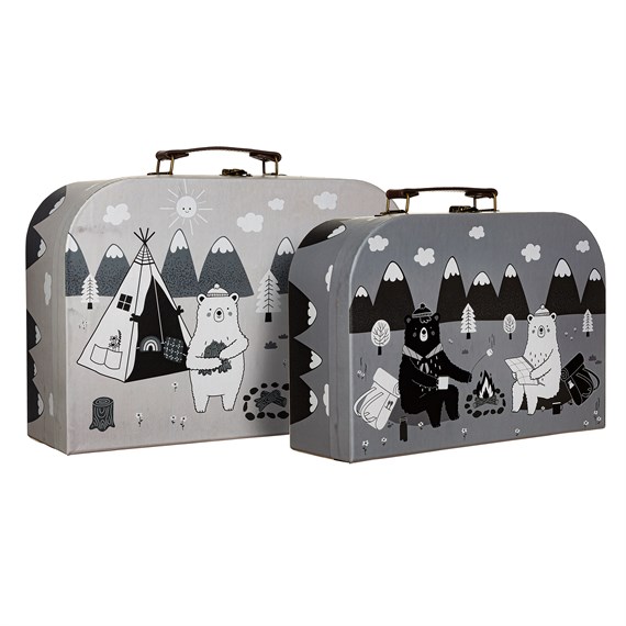 Bear Adventure Suitcases - Set of 2