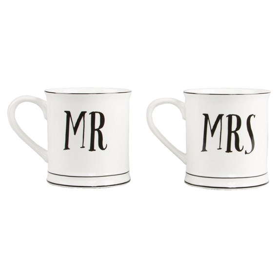 Mr & Mrs Mug Assorted