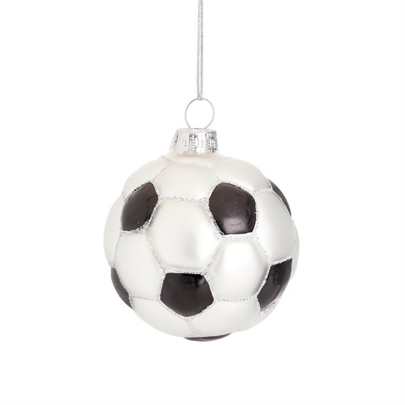 Football Shaped Bauble