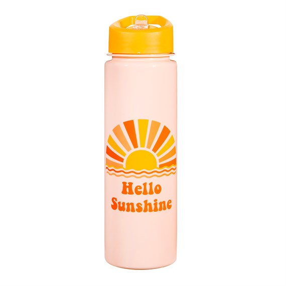 Hello Sunshine Plastic Water Bottle
