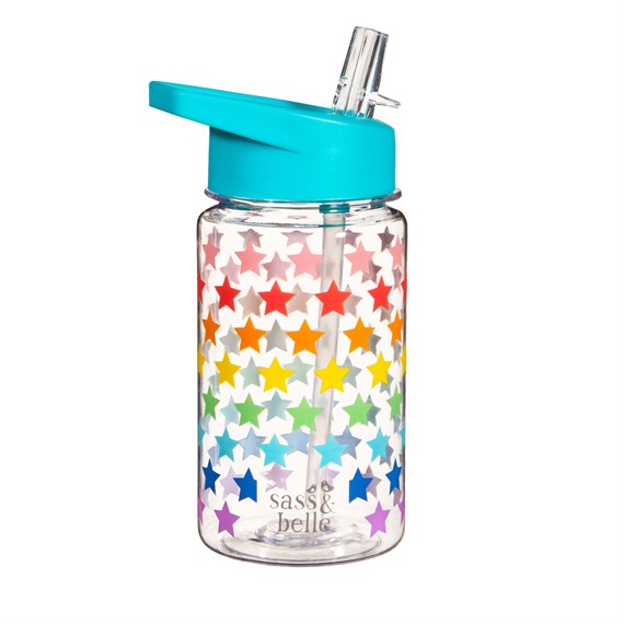 Rainbow Stars Drink Up Water Bottle